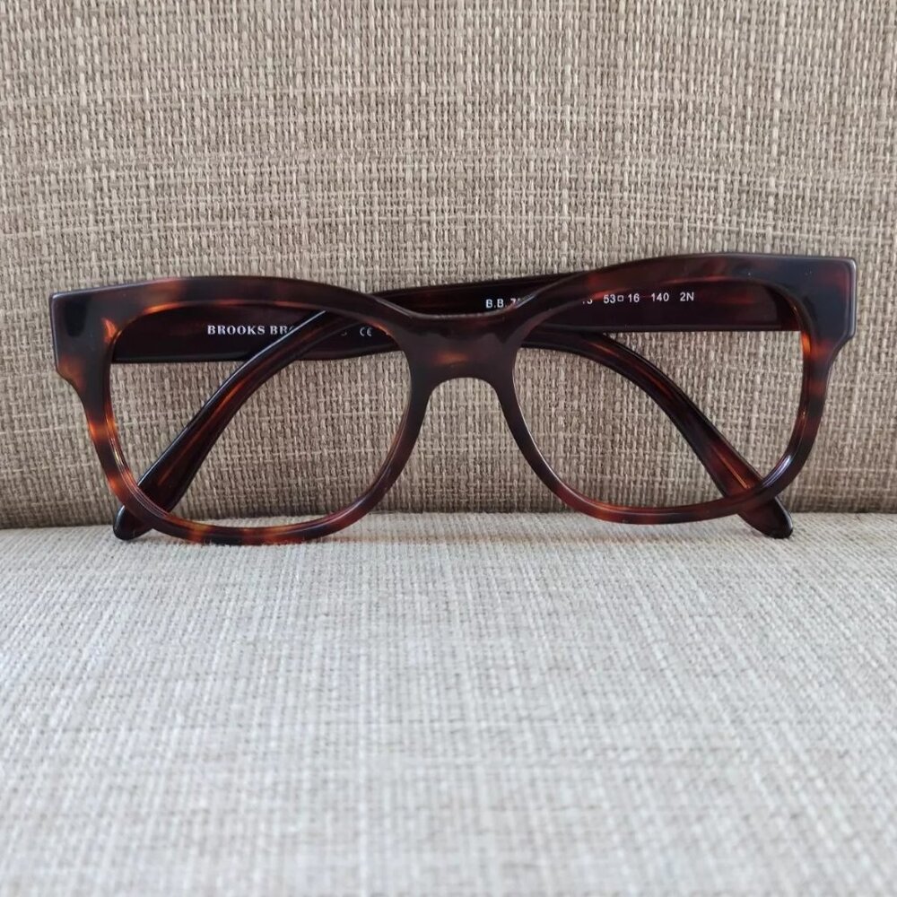 Brooks Brothers Men Eyeglasses/Sunglasses Frame Brown Tortoise BB707 53[]16 140 - Picture 5 of 12